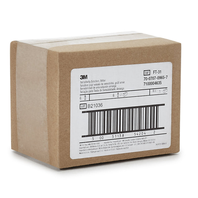 3M Sensitivity Solution Bitter -Case of 6 3M Sensitivity Solution Bitter -Case of 6