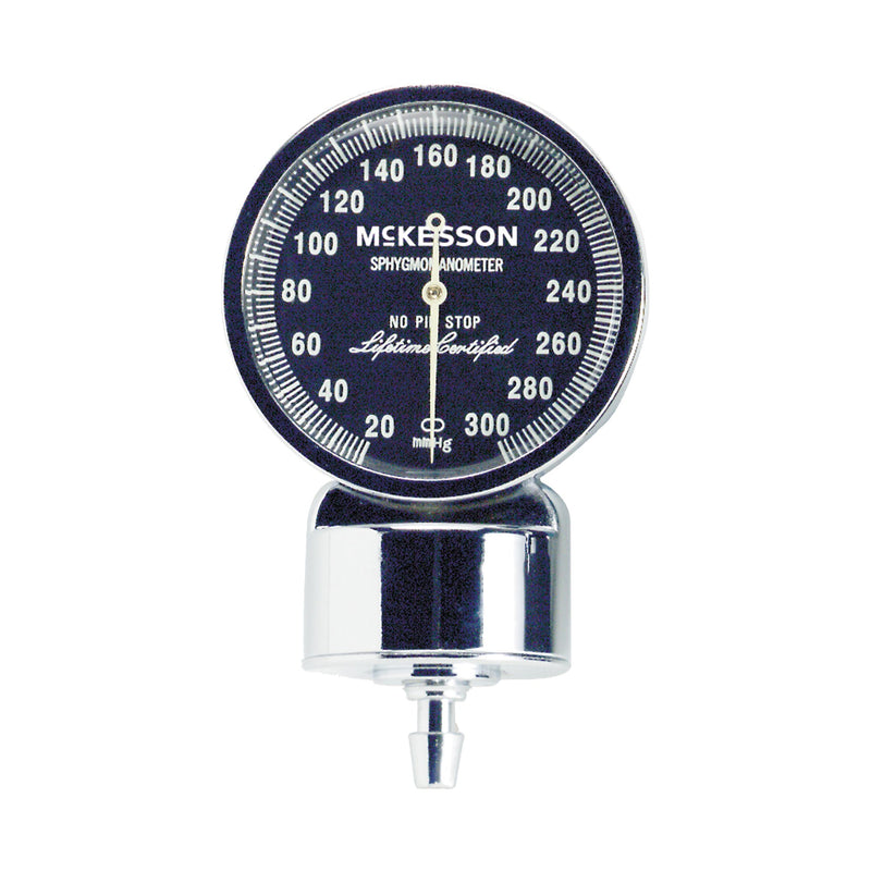 McKesson Blood Pressure Unit Gauge, Chrome/Black -Each McKesson Blood Pressure Unit Gauge, Chrome/Black -Each