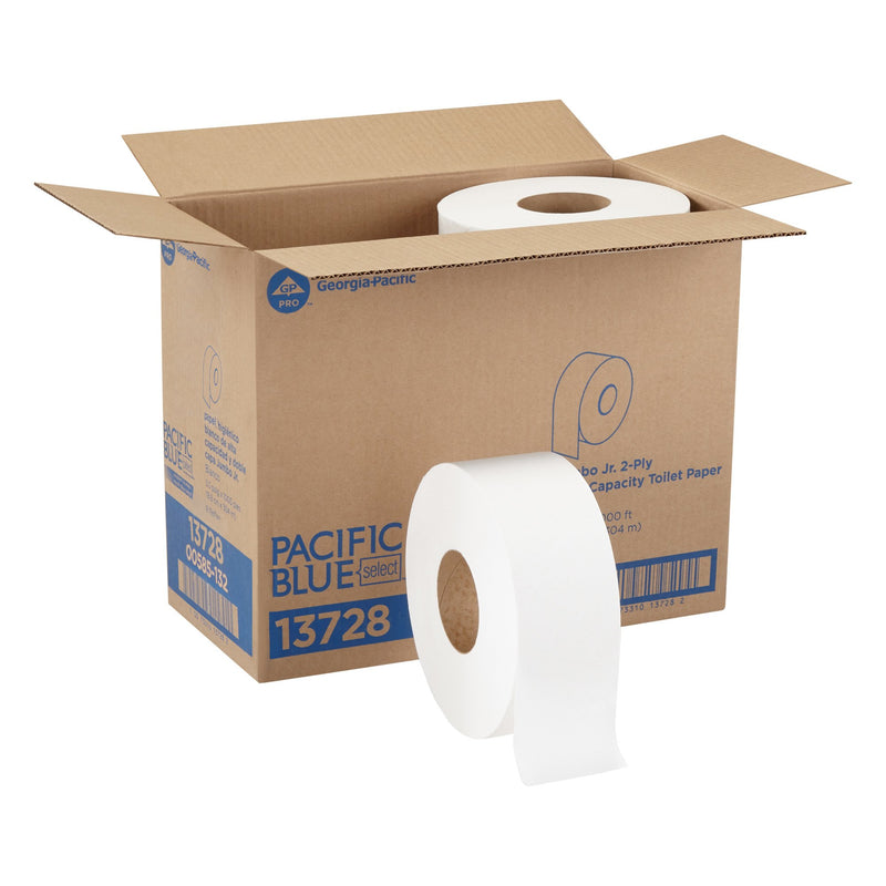 Pacific Blue Toilet Tissue -Case of 8 Pacific Blue Toilet Tissue -Case of 8