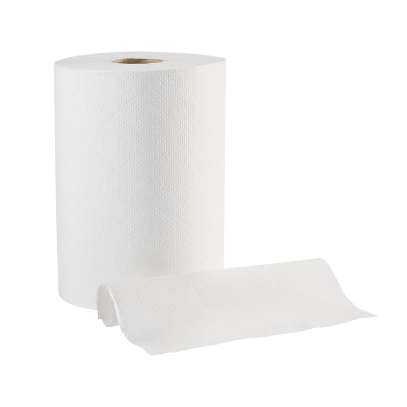 Pacific Blue Basic White Paper Towel, 7-7/8 Inch x 350 Foot, 12 Rolls per Case -Case of 12 Pacific Blue Basic White Paper Towel, 7-7/8 Inch x 350 Foot, 12 Rolls per Case -Case of 12
