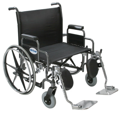 drive Sentra Extra HD Bariatric Wheelchair, 24-Inch Seat Width -Each drive Sentra Extra HD Bariatric Wheelchair, 24-Inch Seat Width -Each