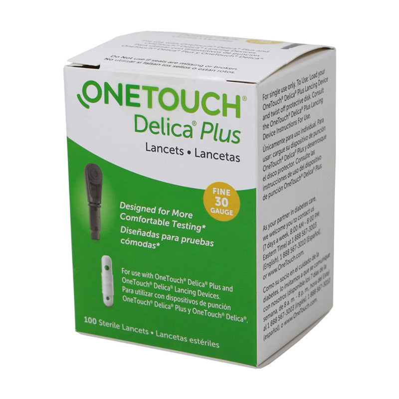 OneTouch Safety Lancets, 30 Gauge Twist Top Activation -Case of 2400 OneTouch Safety Lancets, 30 Gauge Twist Top Activation -Case of 2400