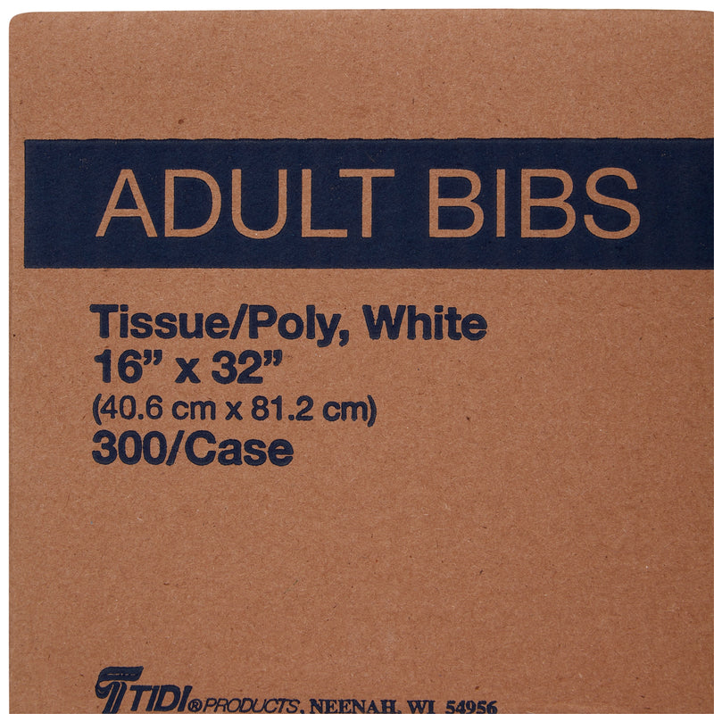 McKesson Bib Without Pocket -Case of 300 McKesson Bib Without Pocket -Case of 300