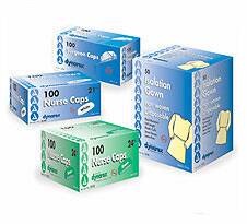 dynarex Bouffant Cap, Blue -Box of 100 dynarex Bouffant Cap, Blue -Box of 100