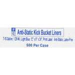 McKesson Anti-Static Kick Bucket Liners -Case of 500 McKesson Anti-Static Kick Bucket Liners -Case of 500