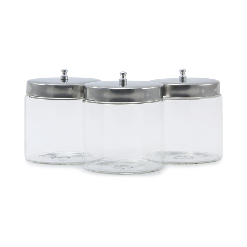 McKesson Glass Unlabeled Sundry Jar, 4 x 4 in -Box of 6 McKesson Glass Unlabeled Sundry Jar, 4 x 4 in -Box of 6