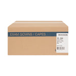 McKesson Patient Exam Gown Open Back, One Size Fits Most, Blue -Case of 50 McKesson Patient Exam Gown Open Back, One Size Fits Most, Blue -Case of 50