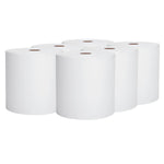 Scott Hardwound Continuous Roll Paper Towels, White, 8" x 950' -Case of 6 Scott Hardwound Continuous Roll Paper Towels, White, 8" x 950' -Case of 6