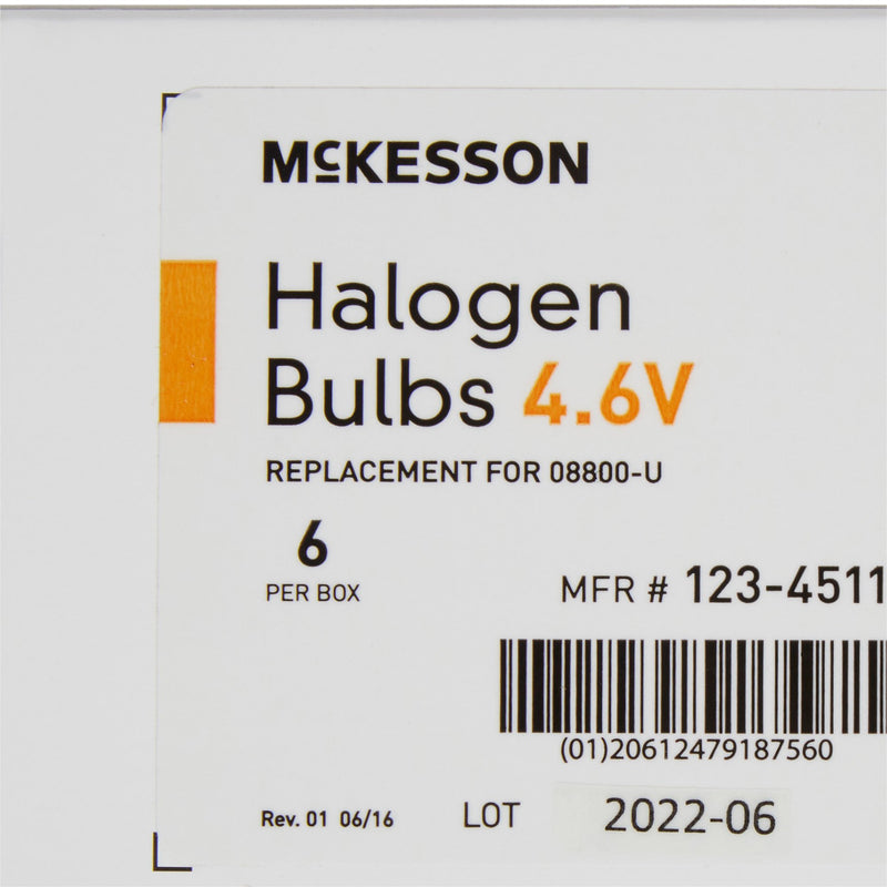 McKesson Halogen Lamp Bulb -Box of 6 McKesson Halogen Lamp Bulb -Box of 6