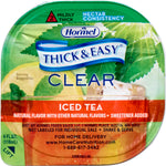 Thick & Easy Clear Nectar Consistency Thickened Beverage, Iced Tea, 4 oz. Cup -Case of 24