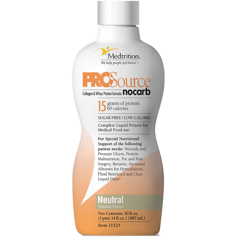 ProSource NoCarb Protein Supplement Concentrate, Unflavored, 32 oz. Bottle -Case of 4 ProSource NoCarb Protein Supplement Concentrate, Unflavored, 32 oz. Bottle -Case of 4