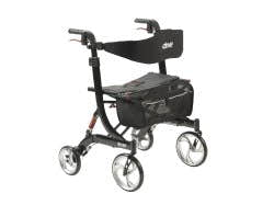 Nitro HD Bariatric 4 Wheel Rollator, Black - 1081351_EA - 1 Nitro HD Bariatric 4 Wheel Rollator, Black -Each