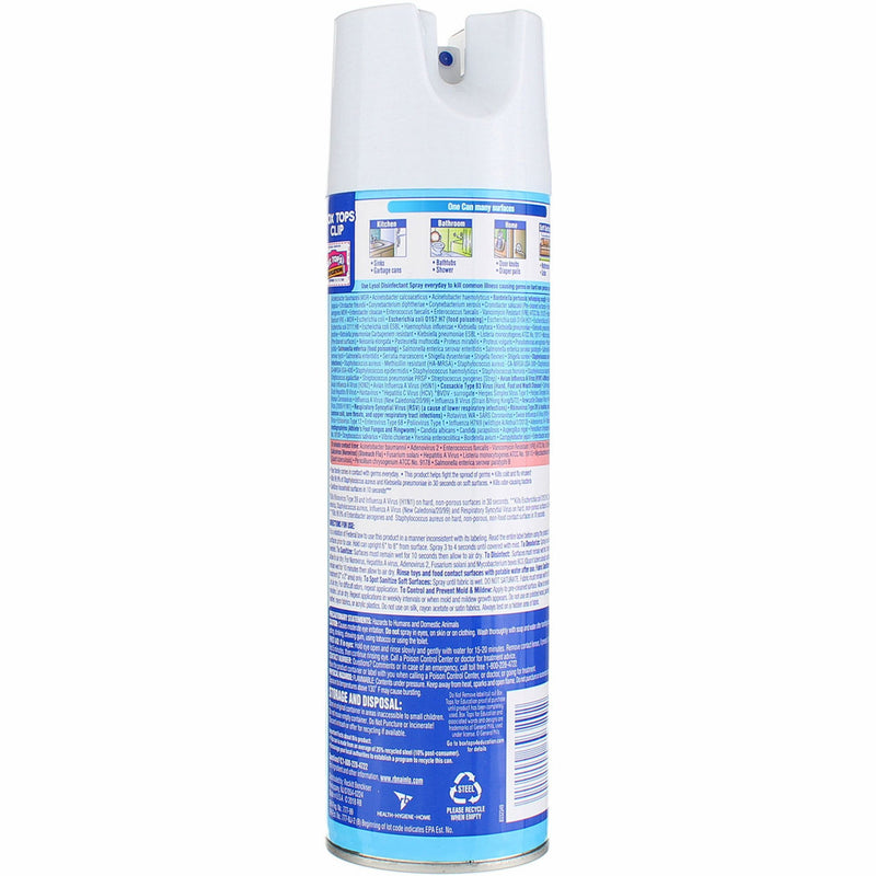 Lysol Surface Disinfectant Cleaner, 19 oz. Can -Case of 12 Lysol Surface Disinfectant Cleaner, 19 oz. Can -Case of 12