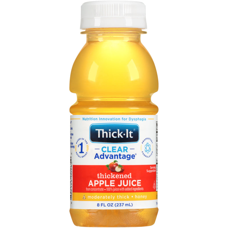 Thick-It Clear Advantage Honey Consistency Thickened Beverage, Apple, 8 oz. Bottle -Case of 24 Thick-It Clear Advantage Honey Consistency Thickened Beverage, Apple, 8 oz. Bottle -Case of 24