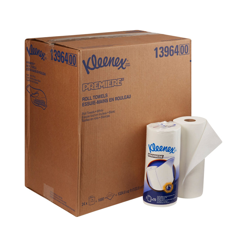 Kleenex Premiere Kitchen Paper Towel, 70 Towels per Roll -Case of 24 Kleenex Premiere Kitchen Paper Towel, 70 Towels per Roll -Case of 24
