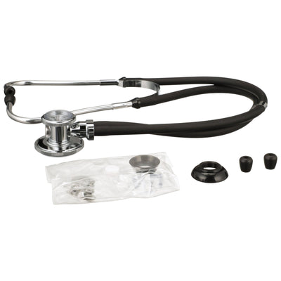 McKesson Sprague Rappaport Stethoscope, Black -Each McKesson Sprague Rappaport Stethoscope, Black -Each