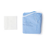 Halyard Basics Non-Reinforced Surgical Gown with Towel, Large -Case of 20 Halyard Basics Non-Reinforced Surgical Gown with Towel, Large -Case of 20