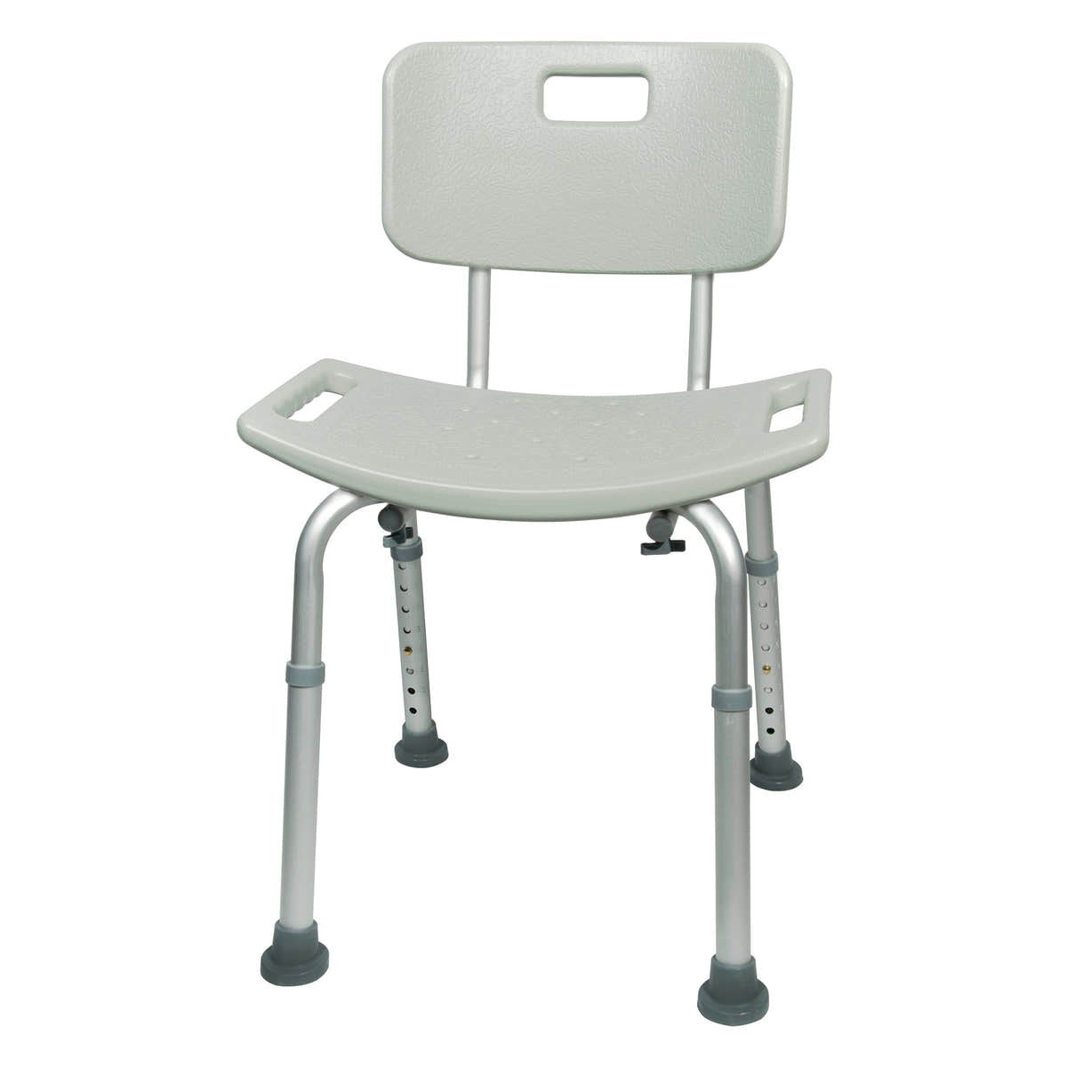 McKesson Aluminum Bath Bench, 15½ – 19½ Inch Height -Each McKesson Aluminum Bath Bench, 15½ – 19½ Inch Height -Each