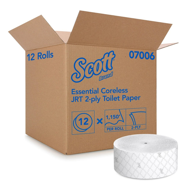 Scott Essential JRT Jr. Toilet Tissue -Case of 12 Scott Essential JRT Jr. Toilet Tissue -Case of 12