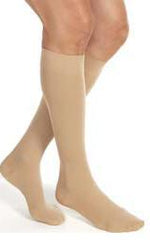 JOBST Relief Knee High Compression Stockings 20 - 30 mmHg, Medium, Black -1 Pair