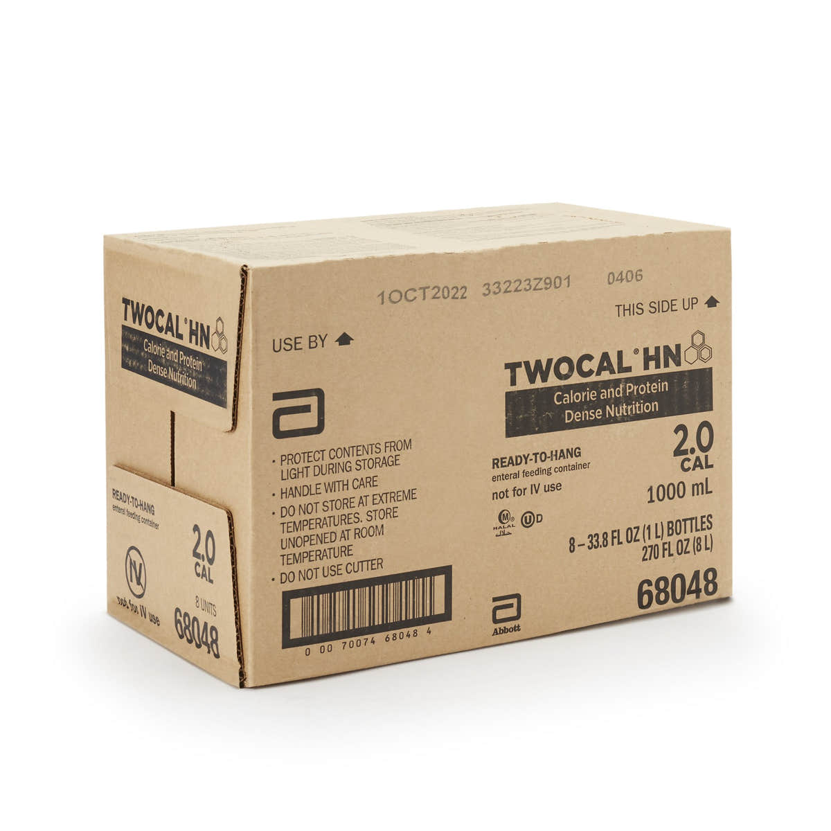 TwoCal HN Ready to Hang Tube Feeding Formula, 1 Liter -Case of 8 TwoCal HN Ready to Hang Tube Feeding Formula, 1 Liter -Case of 8