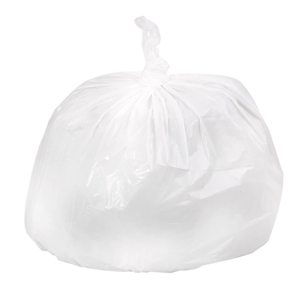 Colonial Bag Extra Heavy Duty Tuff Trash Bag, White, 33 gal. -Case of 150 Colonial Bag Extra Heavy Duty Tuff Trash Bag, White, 33 gal. -Case of 150