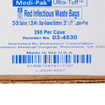 McKesson Red Infectious Waste Bag, 25 gal -Case of 250 McKesson Red Infectious Waste Bag, 25 gal -Case of 250