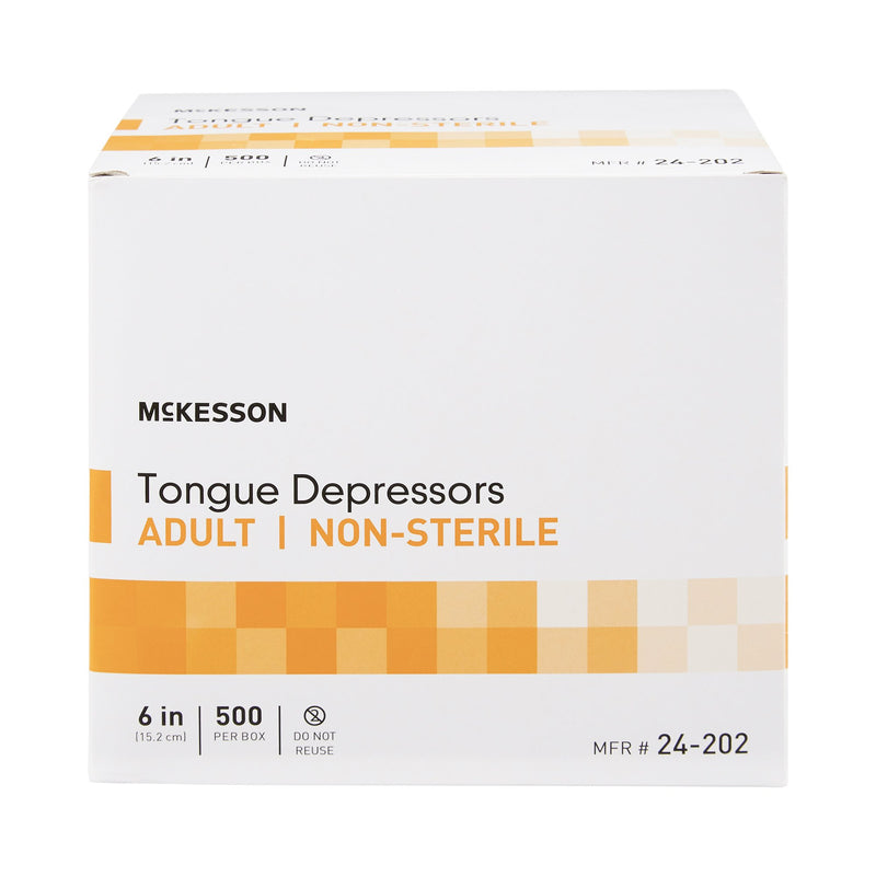 McKesson Tongue Depressor, Senior Wide Blade -Case of 10 McKesson Tongue Depressor, Senior Wide Blade -Case of 10