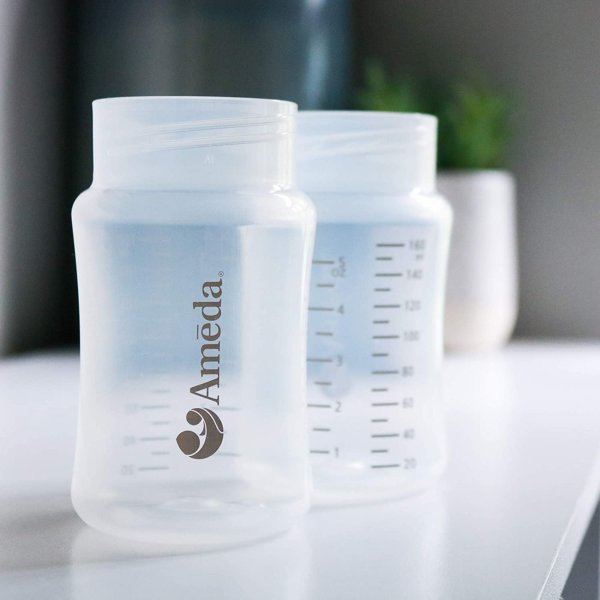 Ameda Breast Milk Storage Bottle -Pack of 2 Ameda Breast Milk Storage Bottle -Pack of 2