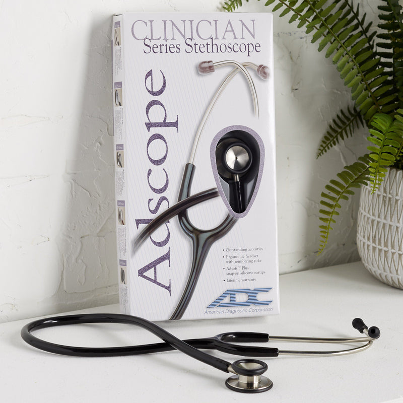 Adscope 603 Classic Stethoscope, Black -Each Adscope 603 Classic Stethoscope, Black -Each