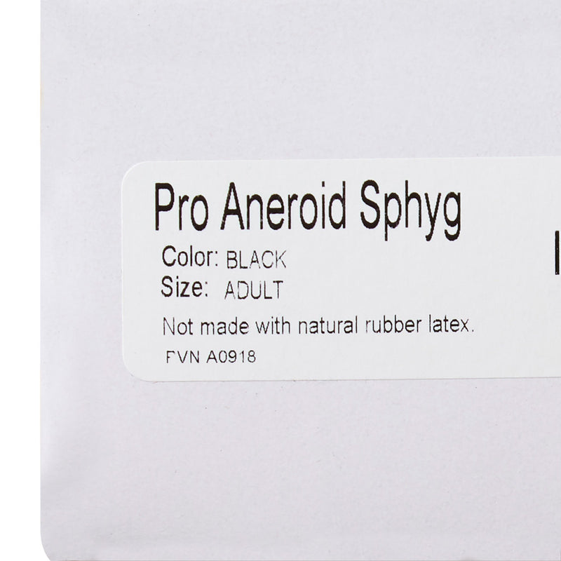 McKesson LUMEON Professional Aneroid Sphygmomanometer, Black, Adult, Arm -Box of 1 McKesson LUMEON Professional Aneroid Sphygmomanometer, Black, Adult, Arm -Box of 1