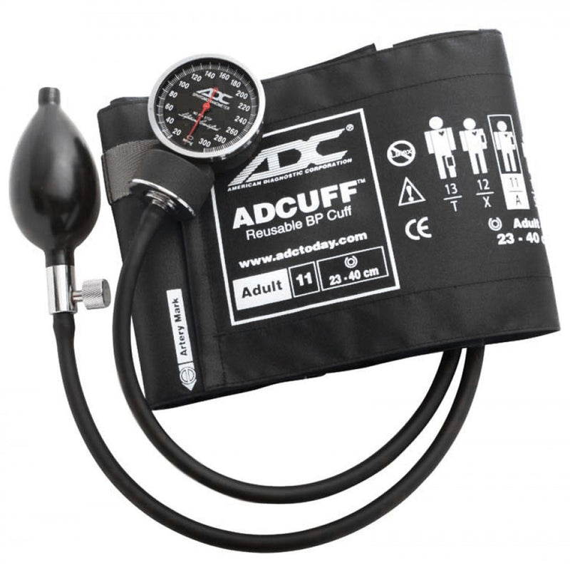American Diagnostic Corp Diagnostic Arm Sphygmomanometer, Black -Each American Diagnostic Corp Diagnostic Arm Sphygmomanometer, Black -Each