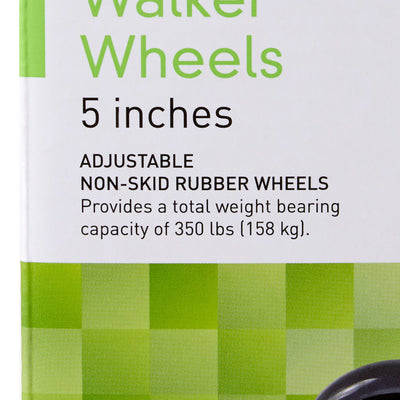McKesson Walker Wheels, 5-inch Diameter -1 Pair McKesson Walker Wheels, 5-inch Diameter -1 Pair