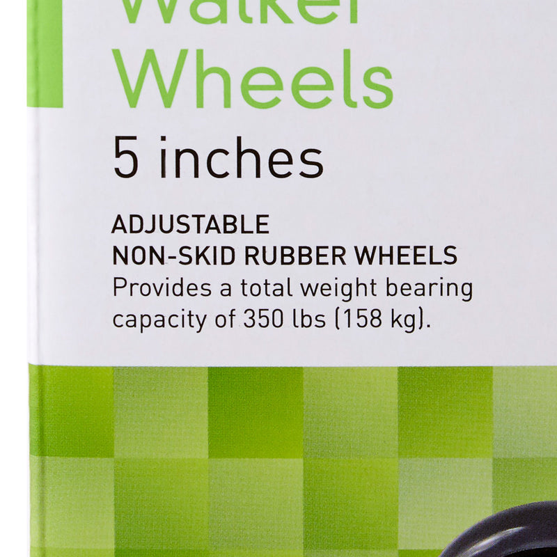 McKesson Walker Wheels, 5-inch Diameter -1 Pair McKesson Walker Wheels, 5-inch Diameter -1 Pair