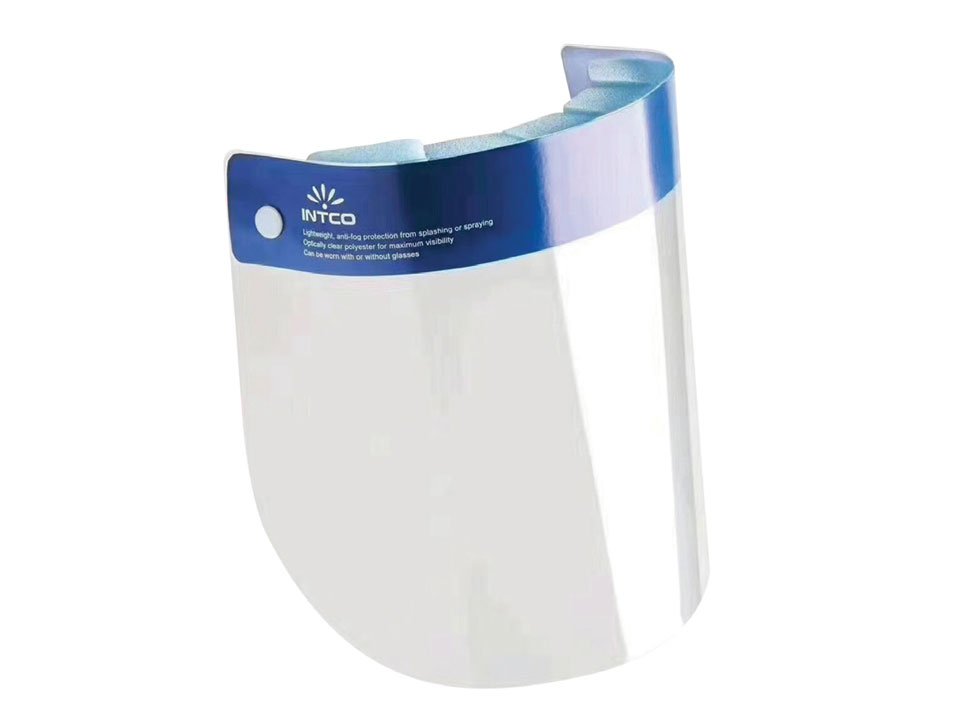 Intco Face Shield -Case of 200 Intco Face Shield -Case of 200