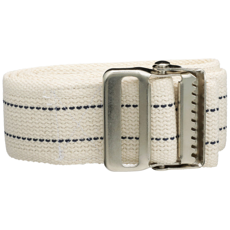 McKesson Gait Belt Heavy Duty, 60 Inch, White -Case of 48 McKesson Gait Belt Heavy Duty, 60 Inch, White -Case of 48