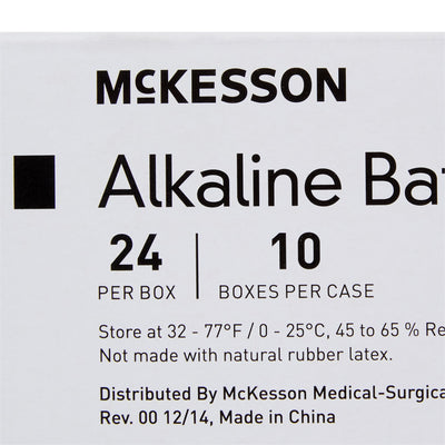 McKesson AA Alkaline Batteries -Box of 24 McKesson AA Alkaline Batteries -Box of 24