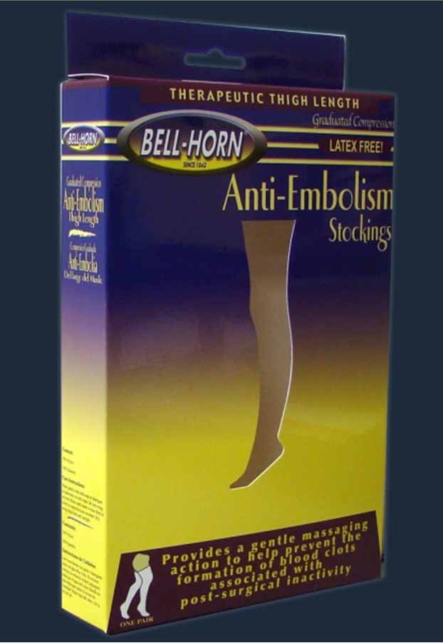 Bell-Horn Thigh High Anti-embolism Stockings, X-Large -1 Pair Bell-Horn Thigh High Anti-embolism Stockings, X-Large -1 Pair