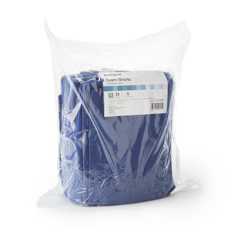 McKesson Patient Exam Shorts, Medium -Bag of 25 McKesson Patient Exam Shorts, Medium -Bag of 25