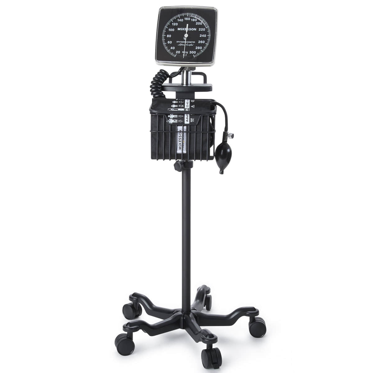 McKesson LUMEON Mobile Aneroid Sphygmomanometer Unit, Medium Cuff -Case of 2 McKesson LUMEON Mobile Aneroid Sphygmomanometer Unit, Medium Cuff -Case of 2
