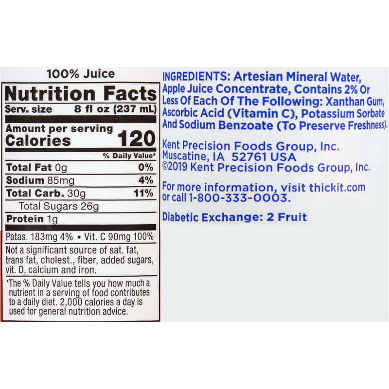 Thick-It Clear Advantage Honey Consistency Thickened Beverage, Apple, 8 oz. Bottle -Case of 24 Thick-It Clear Advantage Honey Consistency Thickened Beverage, Apple, 8 oz. Bottle -Case of 24