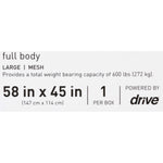 McKesson Mesh Full Body Sling, Large -Case of 12 McKesson Mesh Full Body Sling, Large -Case of 12