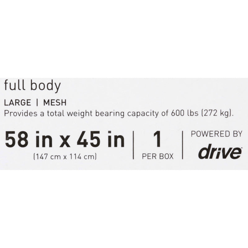 McKesson Mesh Full Body Sling, Large -Case of 12 McKesson Mesh Full Body Sling, Large -Case of 12