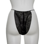 Reflections Disposable Bikini Panty, Black -Box of 100 Reflections Disposable Bikini Panty, Black -Box of 100