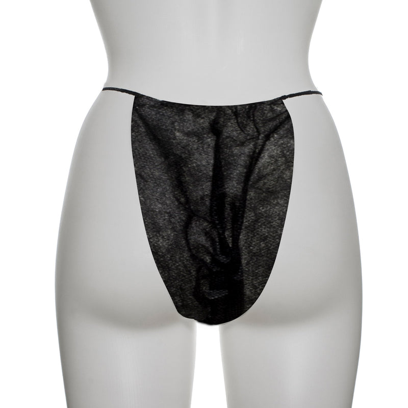 Reflections Disposable Bikini Panty, Black -Box of 100 Reflections Disposable Bikini Panty, Black -Box of 100