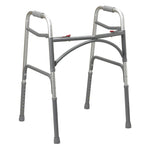 McKesson Steel Bariatric Folding Walker, 32½ – 39 Inch Height -Case of 2 McKesson Steel Bariatric Folding Walker, 32½ – 39 Inch Height -Case of 2