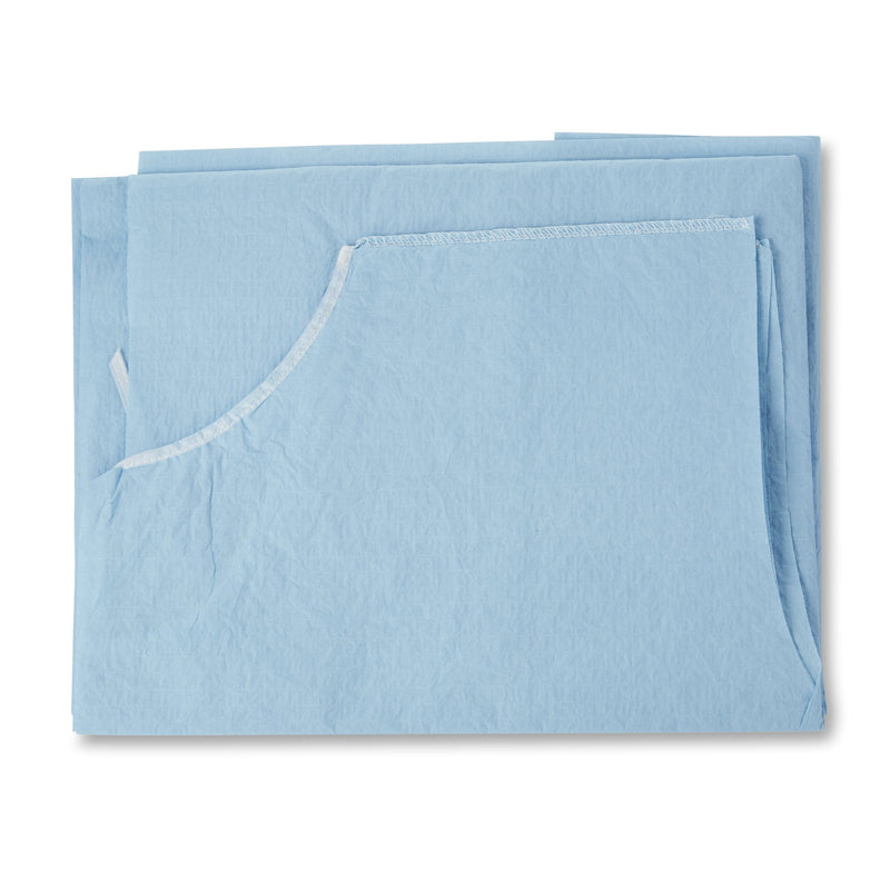 McKesson Patient Exam Gown, 3X-Large, Blue -Case of 25 McKesson Patient Exam Gown, 3X-Large, Blue -Case of 25