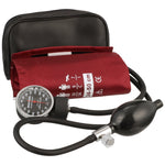 McKesson LUMEON Deluxe Aneroid Sphygmomanometer, Burgundy, Adult, Arm -Case of 20 McKesson LUMEON Deluxe Aneroid Sphygmomanometer, Burgundy, Adult, Arm -Case of 20