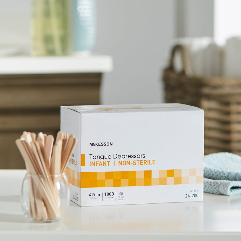 McKesson Infant Tongue Depressor -Box of 1000 McKesson Infant Tongue Depressor -Box of 1000