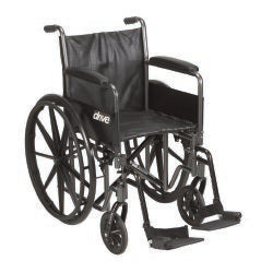 drive Silver Sport 2 Wheelchair, 20 Inch Seat Width -Each drive Silver Sport 2 Wheelchair, 20 Inch Seat Width -Each